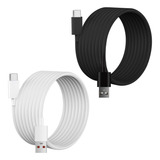 2pcs Cable Usb Lightning/ C Para iPhone 12 13 14 15/android