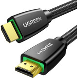 Cable Hdmi Ugreen 4k De 6.6 Pies, 18 Gbps Trenzado Hdmi Ca