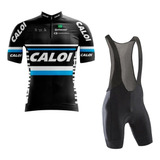 Kit Bretelle Forro Gel Camisa Caloi Dry Fit Mtb Speed Pro