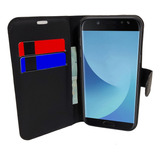 Capa Capinha Carteira Para Galaxy J5 Pro + Pelicula Vidro 3d