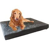 Cama Ortopédica Para Perros Con Memory Foam Y Funda Lavable