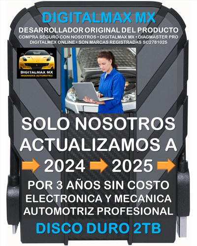 Disco Duro Automotriz Profesional Alldata Mitchell Diagramas