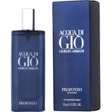 Perfume Giorgio Armani Acqua Di Gio Profondo (azul) 15ml Hom