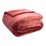 Cobertor Queen Camesa Neo Velour Soft 300g Liso 2,20x2,40m Cor Vinho Velour 300g