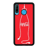 Funda Protector Para Huawei Coca Cola Botella Audifonos 