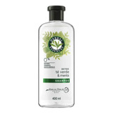 Shampoo Herbal Essences Detox Té Verde & Menta 400 Ml