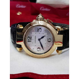 Reloj Cartier Pasha Oro 18k Diamantes No Tag Rolex Chopard