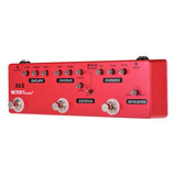 Pedal De Efectos Overdrive Delay Moskyaudio Guitar. Dc5 6 En