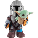 Mattel Star Wars Clan Of Two: The Mandalorian Plush Set Con 