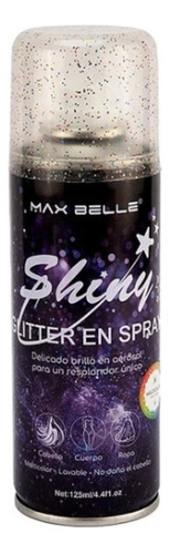 Shiny Glitter En Spray Max Belle 125ml Multicolor