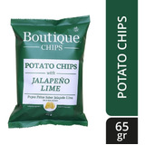 Potato Chips Boutique Chips Jalapeño Y Lima 65g