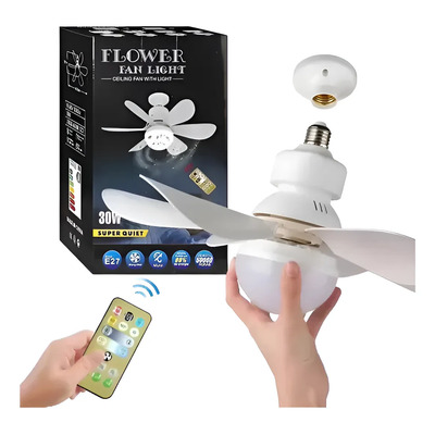 Ceiling Fan With 40w Bulb And Remote Control, 42cm | Envío gratis