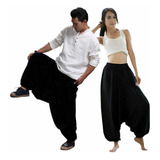 Pantalón Afgano Harem Tela Vaporosa Ideal Para Playa O Yoga