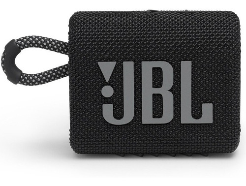 Caixa De Som Portátil Jbl Go 3 Bluetooth Prova D'água Preto