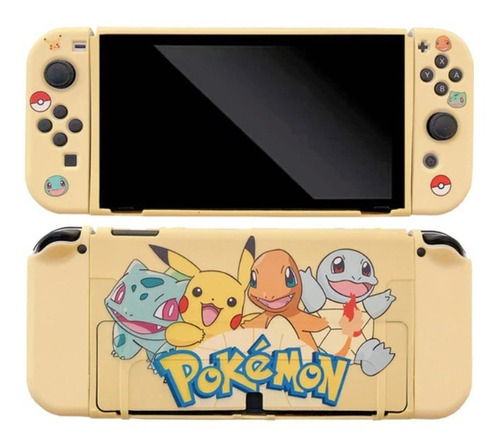 Carcasa Funda Case Protector Nintendo Switch Oled Pokemon 1