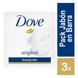 Jabón En Barra Dove Original 3 Un De 90 G