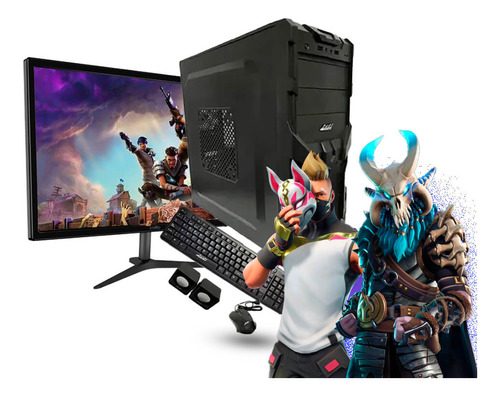 Pc Armada Completa Monitor Amd Ryzen 3 3200g 16g 480g Ssd