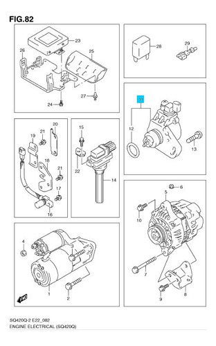 Sensor De Leva Grand Vitara 4 Cilindros 2.0l Xl5 Taiko Korea Foto 3