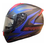 Casco Spartan Stinger Powered Azul