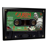 Cuadro Queen Cassette News Of The World 1977 Poster 50x70