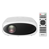 Proyector Multimedia Full Hd De 9 000 Lúmenes, Portátil Color Blanco