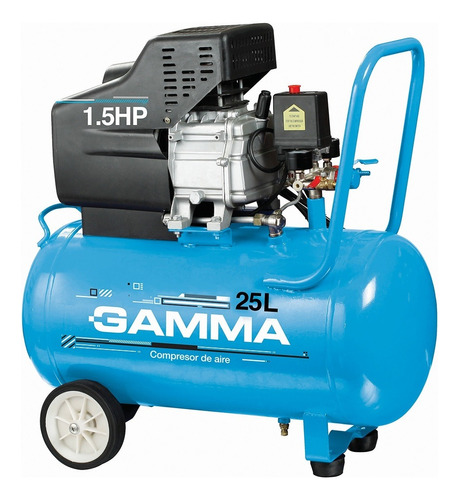 Compresor De Aire Gamma G2852ar 1,5 Hp 25 L 220 V - 50 Hz 