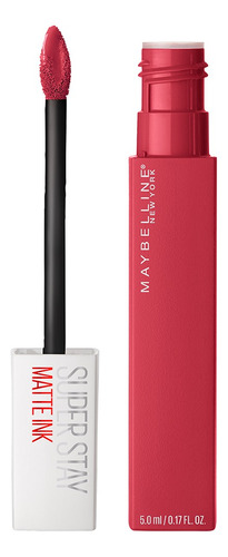 Labial Líquido Maybelline New York Super Stay Matte Ink 5ml Acabado Mate Color Ruler