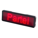 Letrero Led Programable Para Coche, Cartelera, Control Rojo