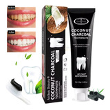 Crema Dental Blanqueadora De Carbón  Bamboo Negro