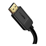 Baseus Cable Hdmi 2.0 4k  3d Hdr 18 Gbps 3 Metro Epa