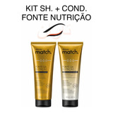 Combo Match Fonte Da Nutrição: Shampoo + Condicionador