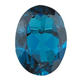 Instagem - Piedra Preciosa Ovalada Natural De Topacio Azul D