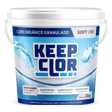 Cloro De Piscina Balde De 10 Kg Agua Cristalina Keepclor