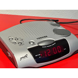Rádio Com Alarme E Relógio Toshiba Cod 15
