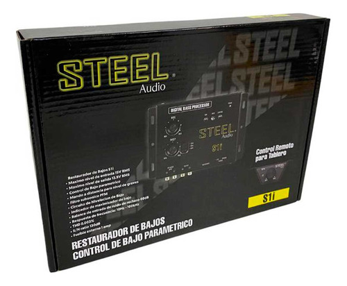 Epicentro Restaurador De Bajos Steel Audio S1i Control Bajo 