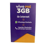 Chip Vivo 4g Pré Pago Triplo Corte Escolha O Ddd Que Quiser