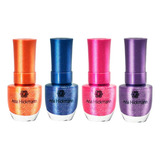 Ana Hickmann Coleção New Fashion Color - 4 Esmaltes 9ml