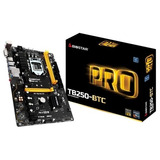 Placa Mãe Biostar Tb250-btc 6pci-e C/ Processador Intelg4560