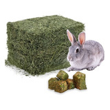 Pack Heno Alfalfa 2 Kg + Cubos Ballica 2 Kg Para Roedores