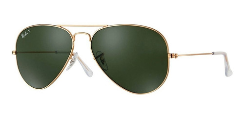 Lentes Ray Ban Aviador Rb3025 001/58 Autentico Polarizado 