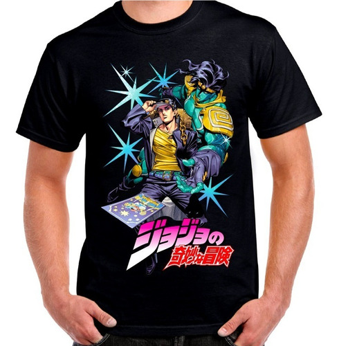 Jojo's Bizarre Adventure Polera Estampada Impresión Directa