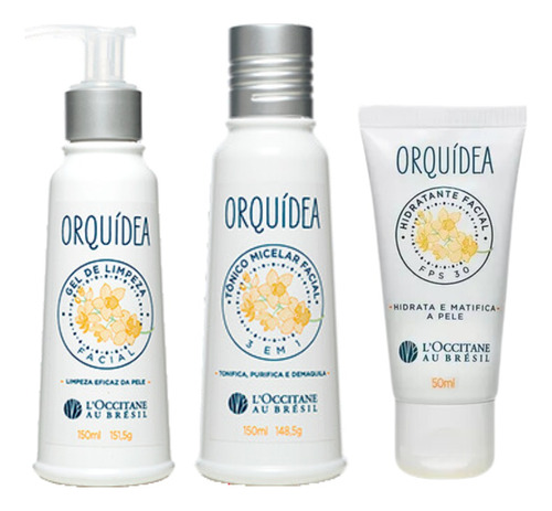 Rotina Facial Orquídea Kit L'occitane Au Brésil