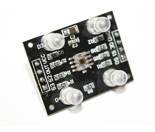 Sensor Color Análogo Módulo Tcs230 Tcs3200 Arduino / Electro