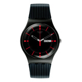 Reloj Swatch Unisex High-lands Mix So29b710-s14 Gaet Color De La Malla Negro Color Del Bisel Negro Color Del Fondo Negro