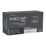 Imecap Hair Men Cabelos E Barba C/ 60 Cápsulas