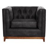 Sofa Roma 1 Cuerpo Cuero Colorado - Latam Home