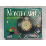Brinquedo Antigo Jogo De Roleta Monte Carlo Completo