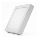 Panel Led Cuadrado Sobreponer 18w 6500k Caja X 10 Al X Mayor