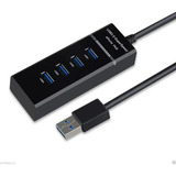 Multitoma Usb Hub 4 Puertos 3.0 Cable De 30cm