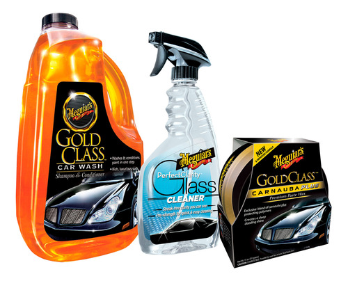 Paquete Meguiars Lavado Y Encerado Gold Class Incluye Regalo